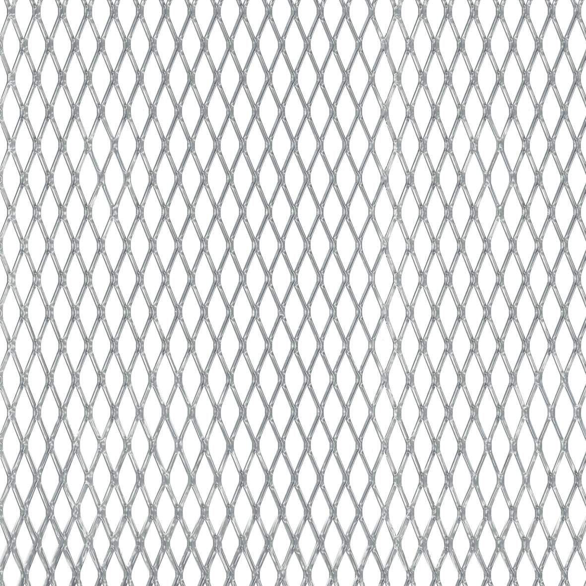 ALBERTS Streckmetallblech silber eloxiert 50cmx250x1,6mm