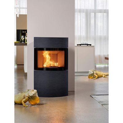 AUSTROFLAM Kaminofen Fynn Xtra Keramik Rille oben und unten