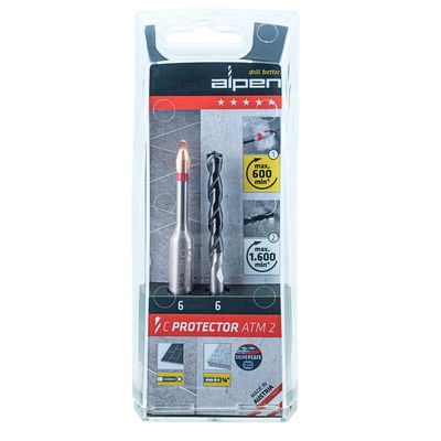 ALPEN Steinbohrerset C Protector DM 10,0mm 2-teilig
