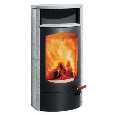 AUSTROFLAMM Kaminofen Koko 2.0 Speckstein Mantel, inklusive WHF Speckstein