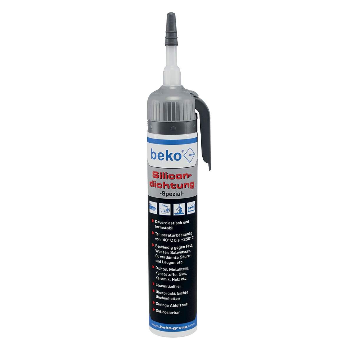 BEKO Silikondichtung Spezial 200ml schwarz