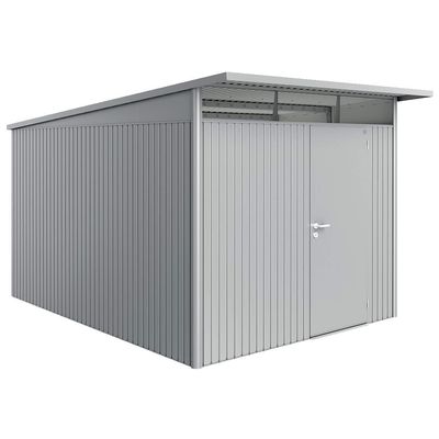 BIOHORT Gerätehaus AvantGarde A8 silber-metallic ST