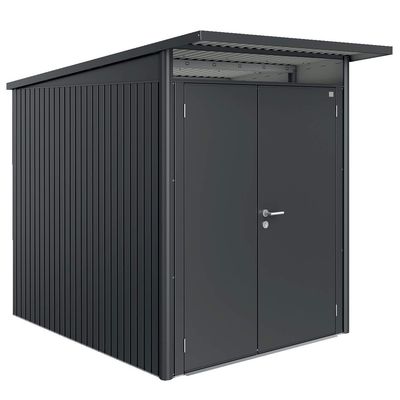 BIOHORT Gerätehaus AvantGarde A2 dunkelgrau-metallic DTs