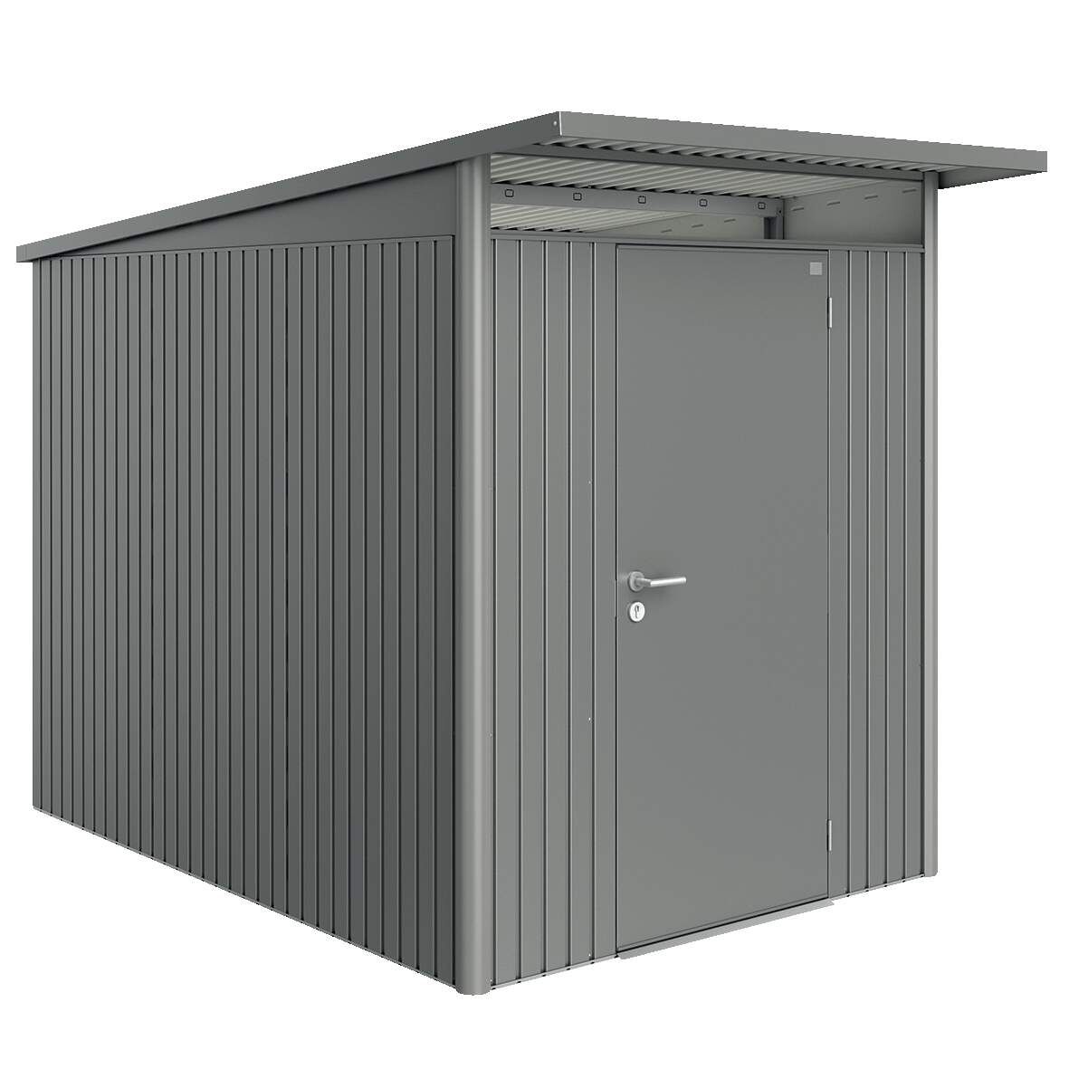 BIOHORT Gerätehaus AvantGarde A3 quarzgrau-metallic ST