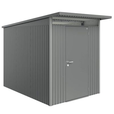 BIOHORT Gerätehaus AvantGarde A3 quarzgrau-metallic ST