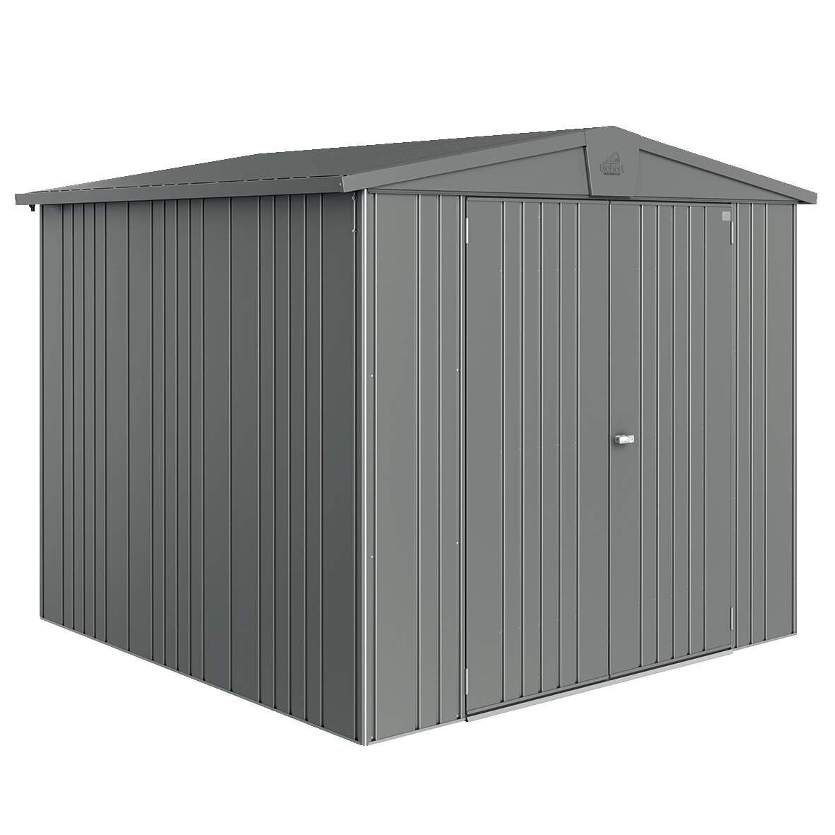 BIOHORT Gerätehaus Europa Größe 4 quarzgrau-metallic