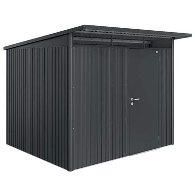 BIOHORT Gerätehaus AvantGarde A6 dunkelgrau-metallic ST