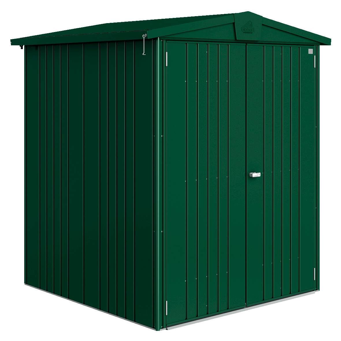 BIOHORT Gerätehaus Europa Größe 2 dunkelgrün