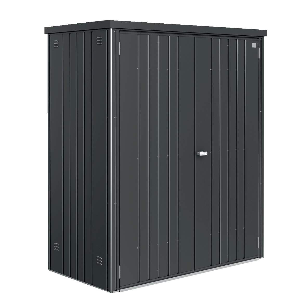 BIOHORT Geräteschrank Größe 150 dunkelgrau-metallic