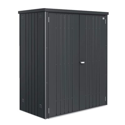 BIOHORT Geräteschrank Größe 150 dunkelgrau-metallic