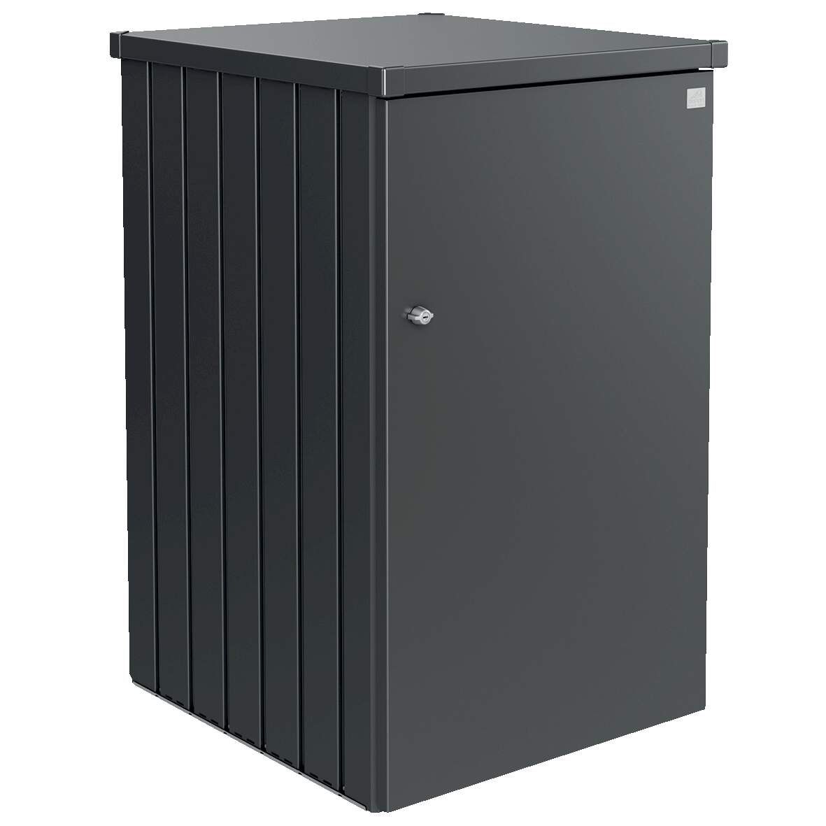 BIOHORT Mülltonnenbox Alex 3 dunkelgrau-metallic