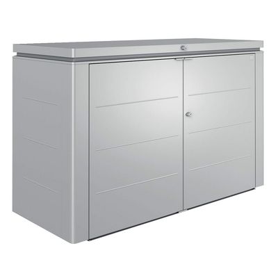 BIOHORT Highboard Größe 200 silber-metallic