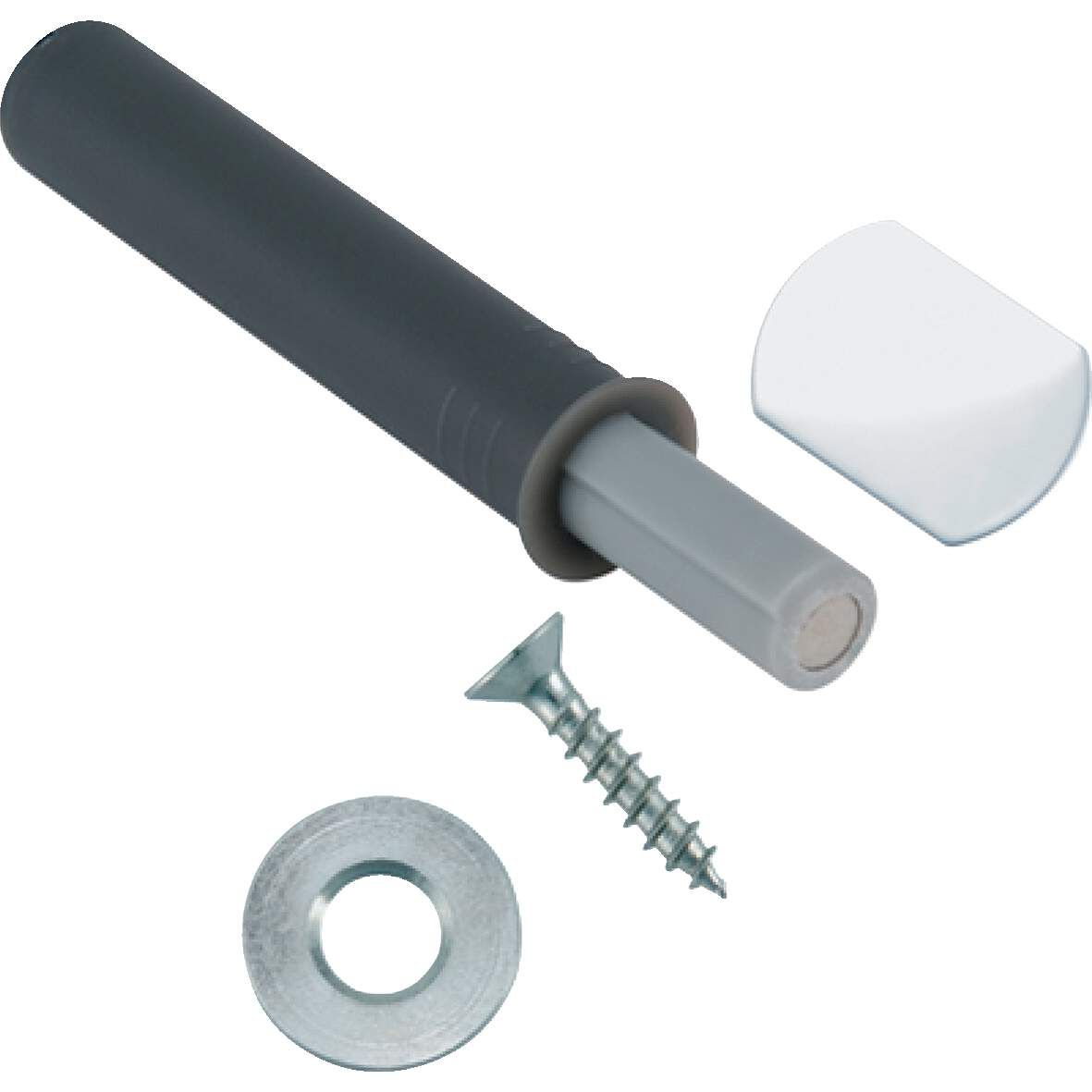 BLUM Tip On Set mit Scharnier ohne Feder für Eckanschlag