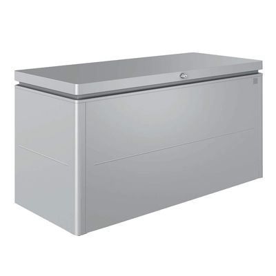 BIOHORT Loungebox Größe 160 silber-metallic
