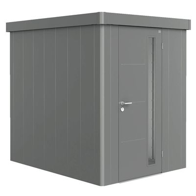 BIOHORT Gerätehaus Neo Größe 2A quarzgrau-metallic, Standardtür