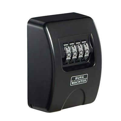 BURG WAECH Schlüsselsafe Key Safe 10 SB schwarz, BxHxT: 61x85x39mm