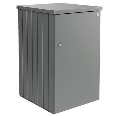 BIOHORT Mülltonnenbox Alex 2 quarzgrau-metallic
