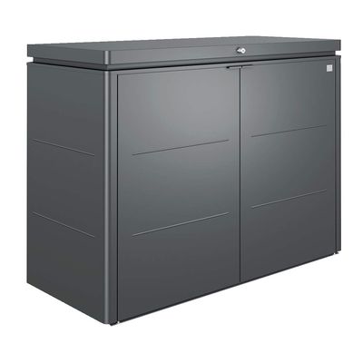 BIOHORT Highboard Größe 160 dunkelgrau-metallic