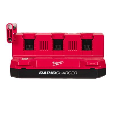 MILWAUKEE M18™ PACKOUT™ 6-fach Schnellladegerät M18MPC6