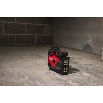 MILWAUKEE M12™ 3 x 360° Akku-Laser M12A3PLO-401C