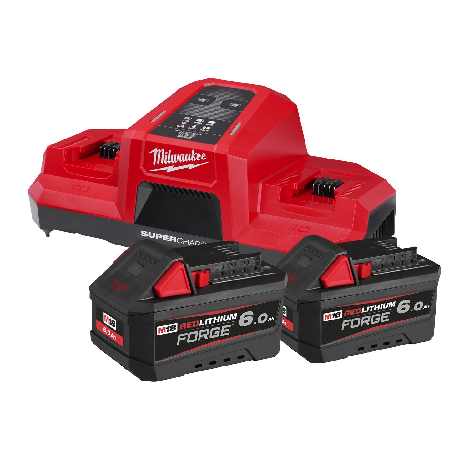 MILWAUKEE M18 FORGE™ NRG-602 Kit M18FORGENRG-602DBSC