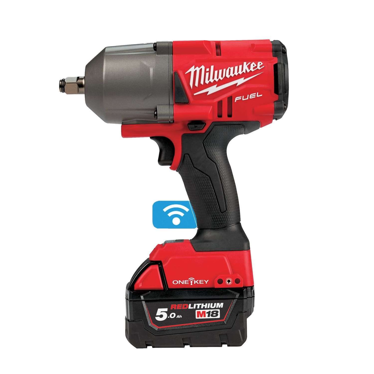 MILWAUKEE ONE KEY™ Akku-Schlagschrauber 1/2" Vierkant Sprengring M18ONEFHIWF12-502X