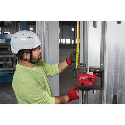 MILWAUKEE M12™ 3 x 360° Akku-Laser M12A3PLO-401C