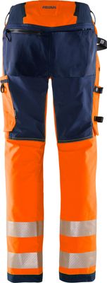 FRISTADS High Vis Green Stretchhose Damen Kl. 2 2665 GSTP Größe 38