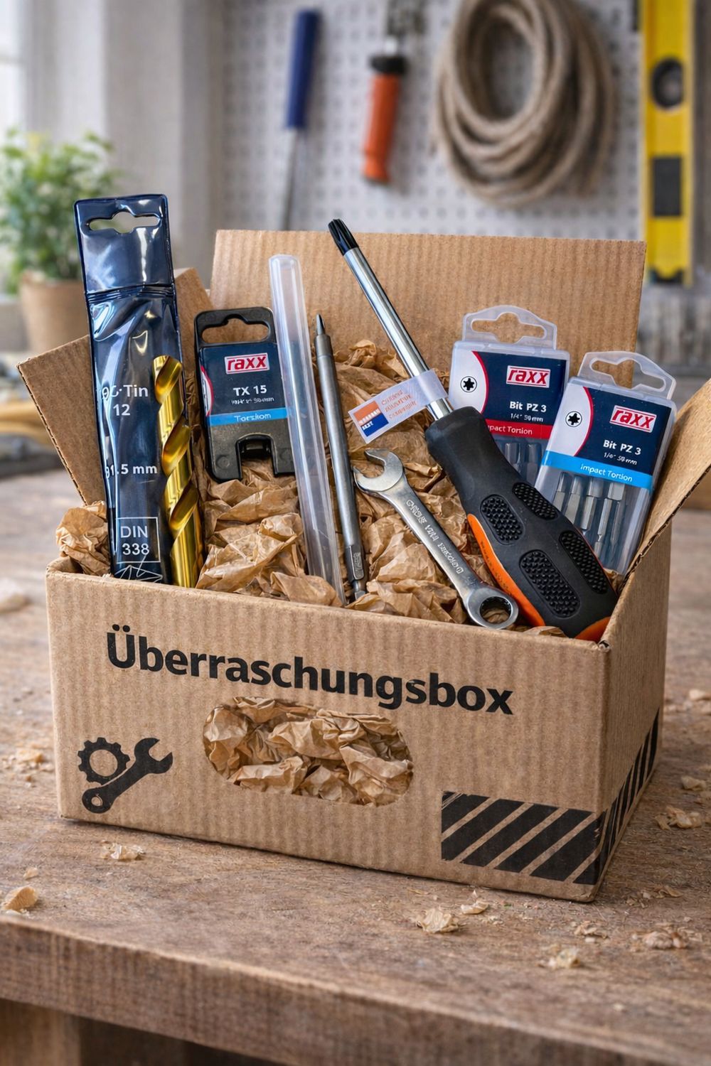 Überraschungspaket Handwerkzeug - ergibt 90% Rabatt auf den UVP