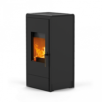 RIKA Kaminofen Cook Stahlmantel, Korpus schwarz RIKA Kaminofen Cook Stahlmantel, Korpus schwarz