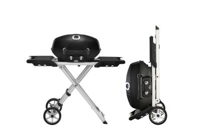 NAPOLEON Gasgrill TRAVELQ PRO285X Schwarz, mit klappbarem Wagen