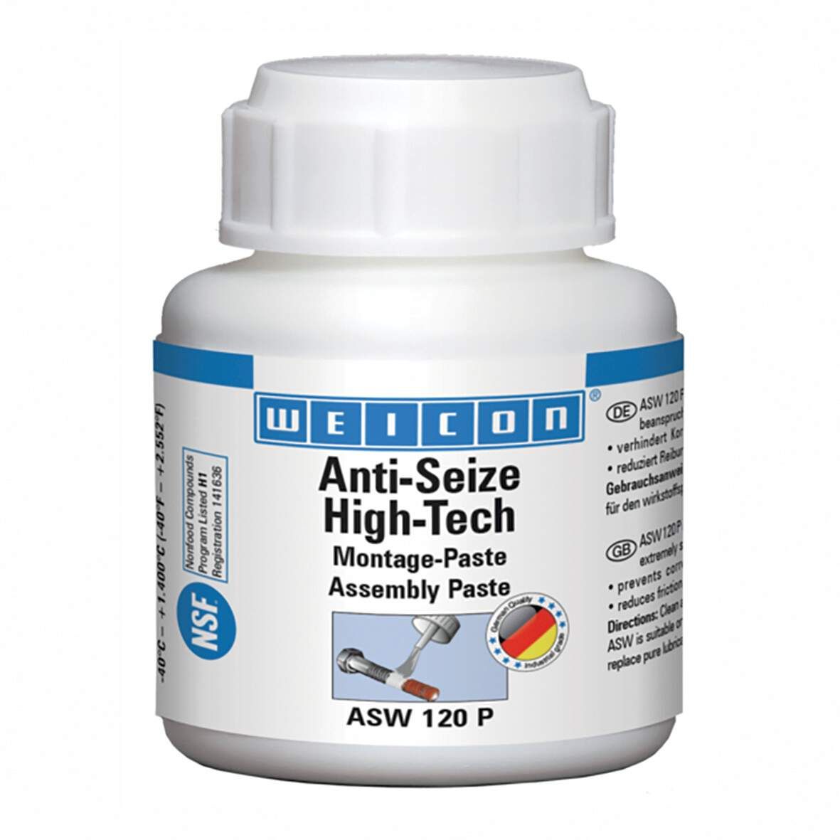 WEICON High-Tech Montagepaste 120g Anti-Seize ASW
