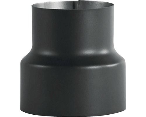 BERTRAMS Ofenrohr Reduktion 130W-120E schwarz Seno
