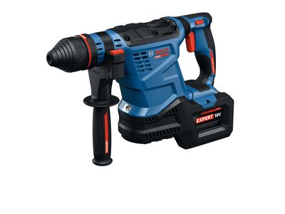 BOSCH EXPERT Akku-Bohrhammer mit SDS plus EXBH18V-32F, 2 x EXBA18V-80, XL-BOXX - BOSCH EXPERT Bohrhammer EXBH18V-32F mit Ladegerät und Koffer