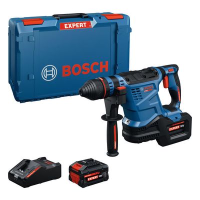 BOSCH EXPERT Akku-Bohrhammer mit SDS plus EXBH18V-32F, 2 x EXBA18V-80, XL-BOXX - BOSCH EXPERT Bohrhammer EXBH18V-32F mit Ladegerät und Koffer