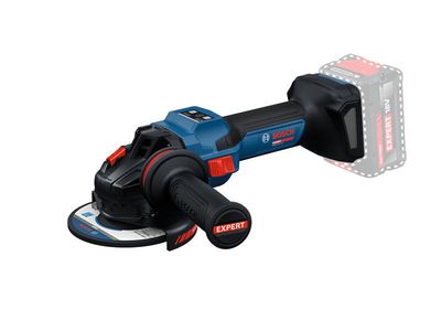 BOSCH EXPERT Winkelschleifer EXWS18V-15S, 2 x EXBA18V-80 - BOSCH EXPERT EXWS18V-15S Akku-Winkelschleifer-Set