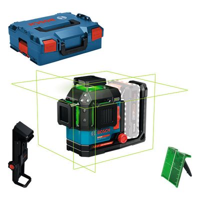 BOSCH EXPERT Linienlaser EXLL18V-120-33CG - BOSCH EXPERT EXLL18V-120-3CG Laser-Nivelliergerät mit Koffer