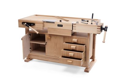 RAMIA Hobelbank Premium 1600 "COMBO"