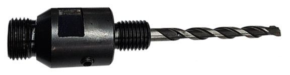 GÖLZ Adapter mit Zentrierbohrer 5/8“ - 16G / M 16