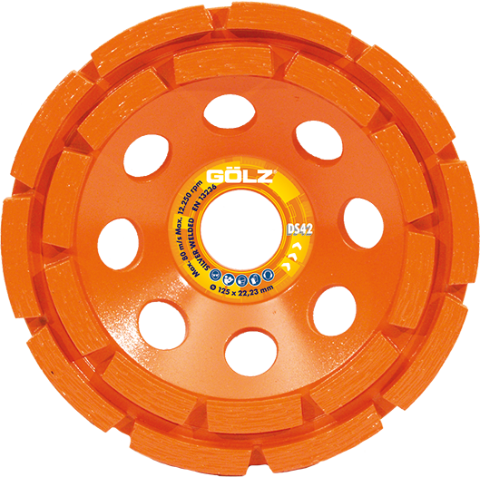 GÖLZ DS42 Beton Premium - 125 22,23 25/32 5,0 7,5 20