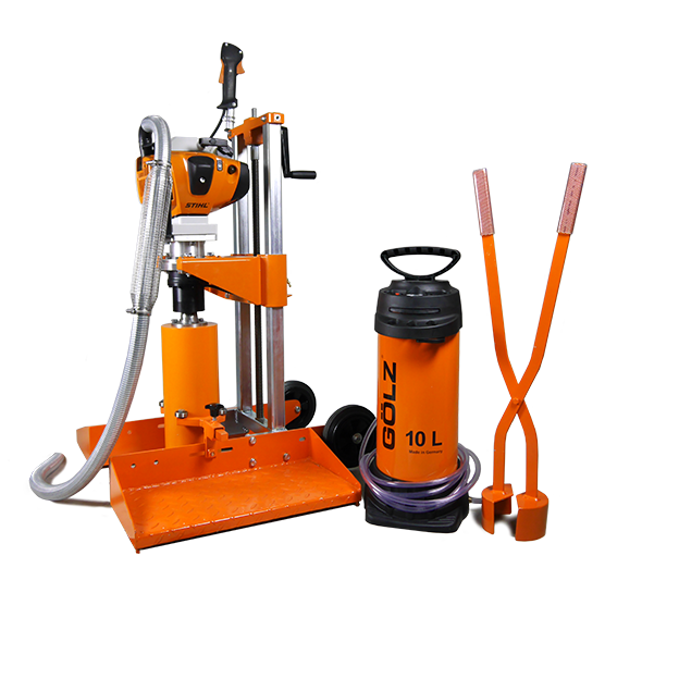 GÖLZ KB200 Komplettgerät mit STIHL 2-Takt-Motor