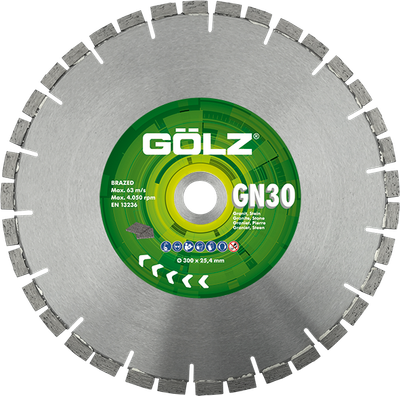 GÖLZ GN30 Granit Premium - gelötet - 600 60,0 20,0 5,0 10,0 74