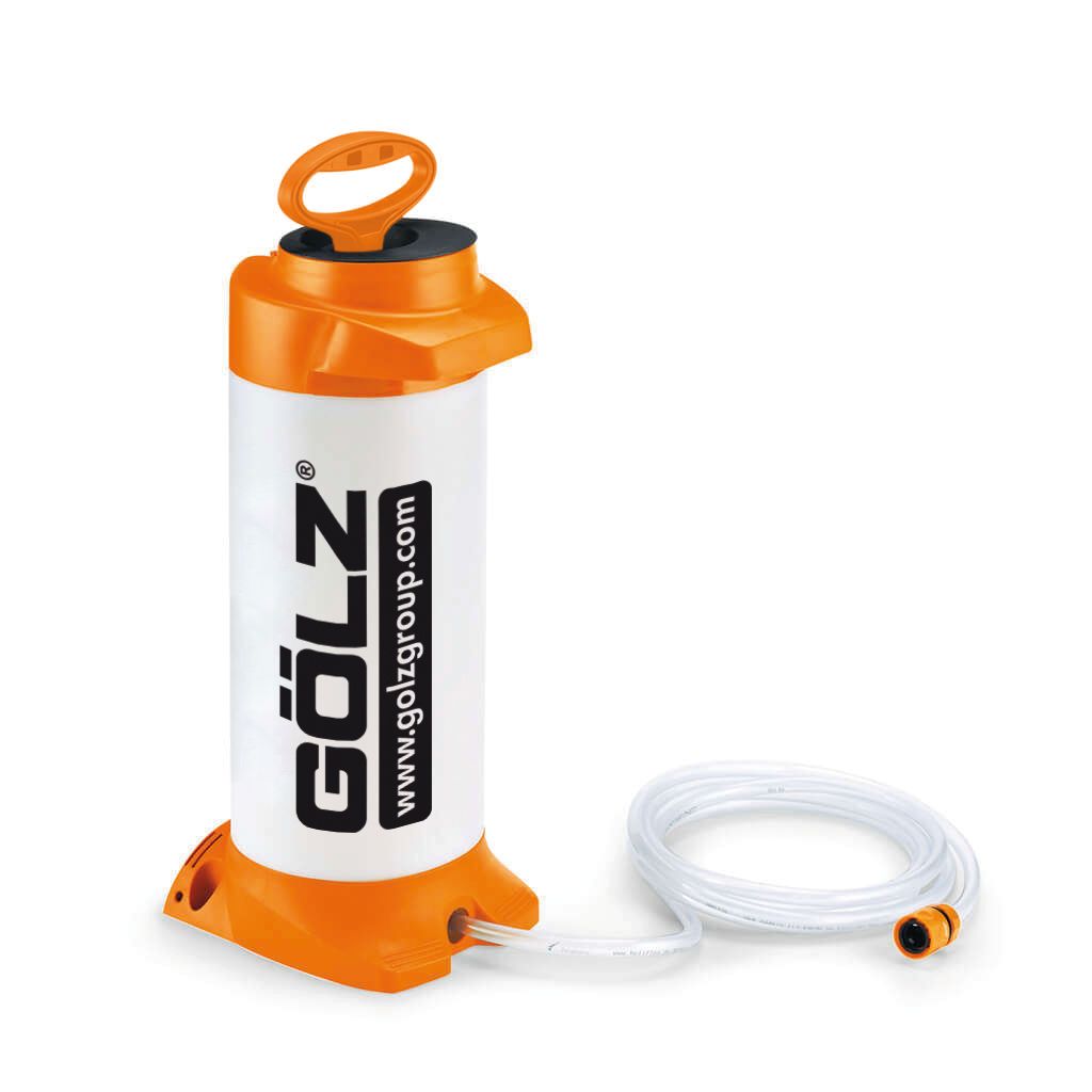 GÖLZ Druckwasserbehälter WB10 Messing-Kupplung (Kunststoff)