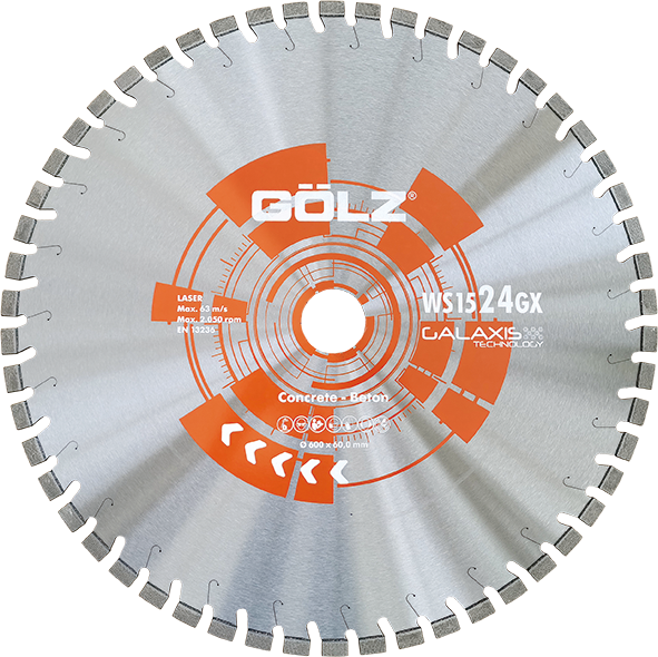 GÖLZ WS1524GX Premium Beton, Stahlbeton - Lasergeschweißt - 600 60 24 4,8 14 54