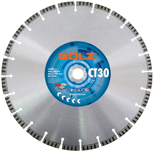 GÖLZ CT30 Beton Standard - Lasergeschweißt - 700 30,0* 40,0 4,2 10,0 50