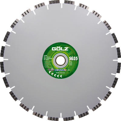 GÖLZ SG35 Granit Turbo - Lasergeschweißt - 600 25,4 31,0 4,5 10,0 44