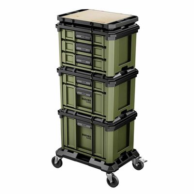 BUNKER Load-Up Schubladen-Stapelsystem, 5-teilig