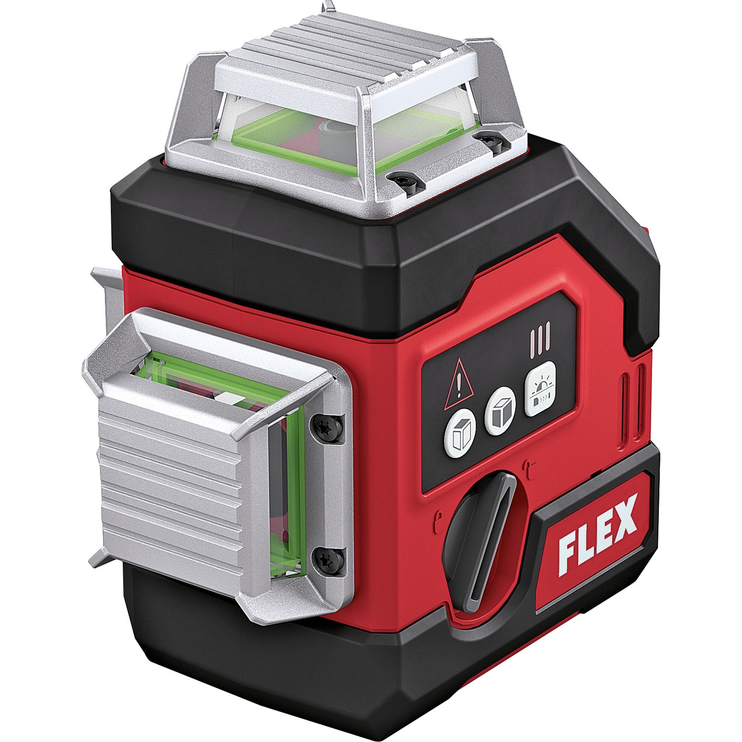 FLEX 360° Kreuzlinien-Laser mit Empfängermodus