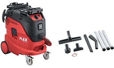 FLEX Sicherheitssauger mit automatischer Filterabreinigung, 42 l, Klasse L