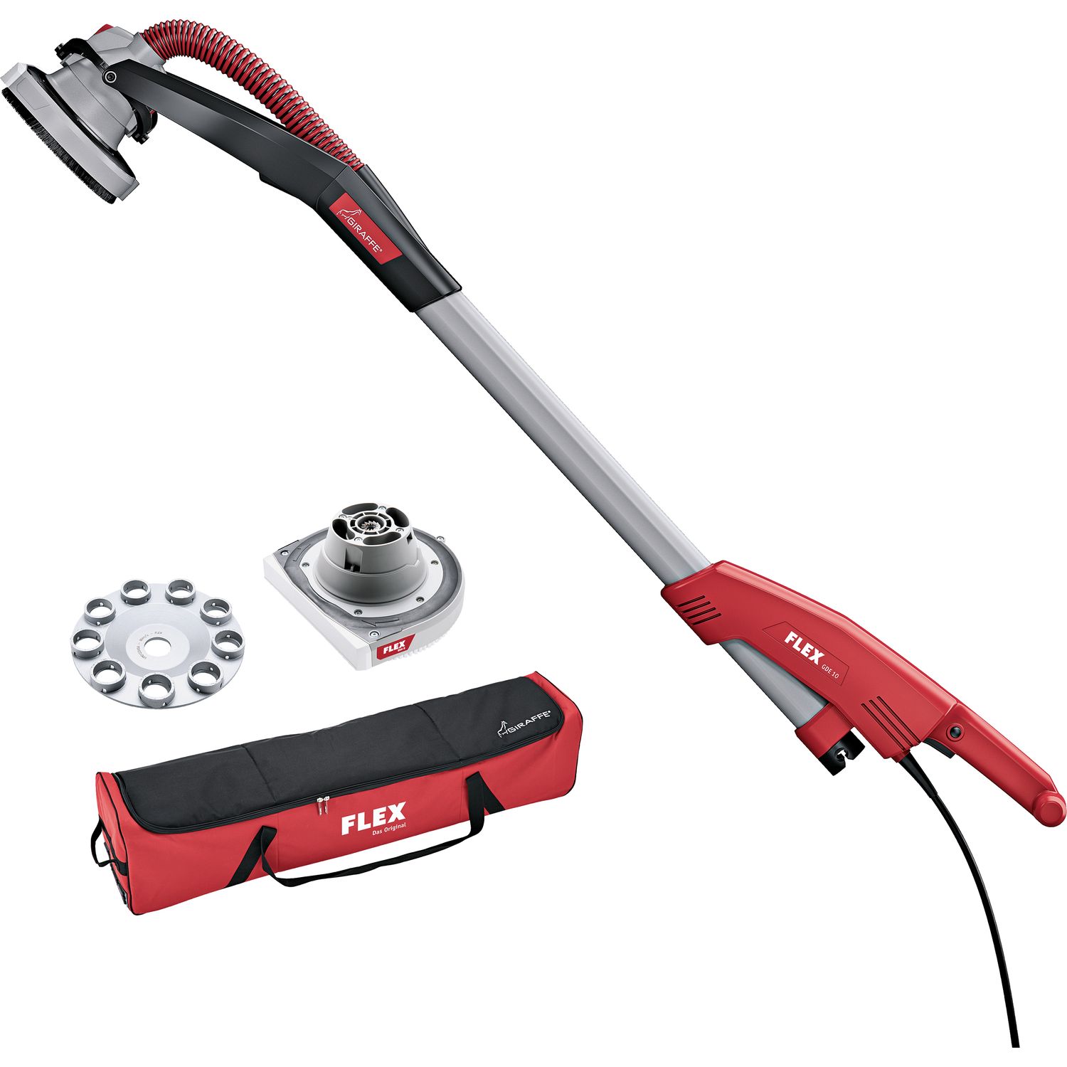 FLEX Beton Wand- und Deckenschleifer Giraffe® mit Wechselkopfsystem